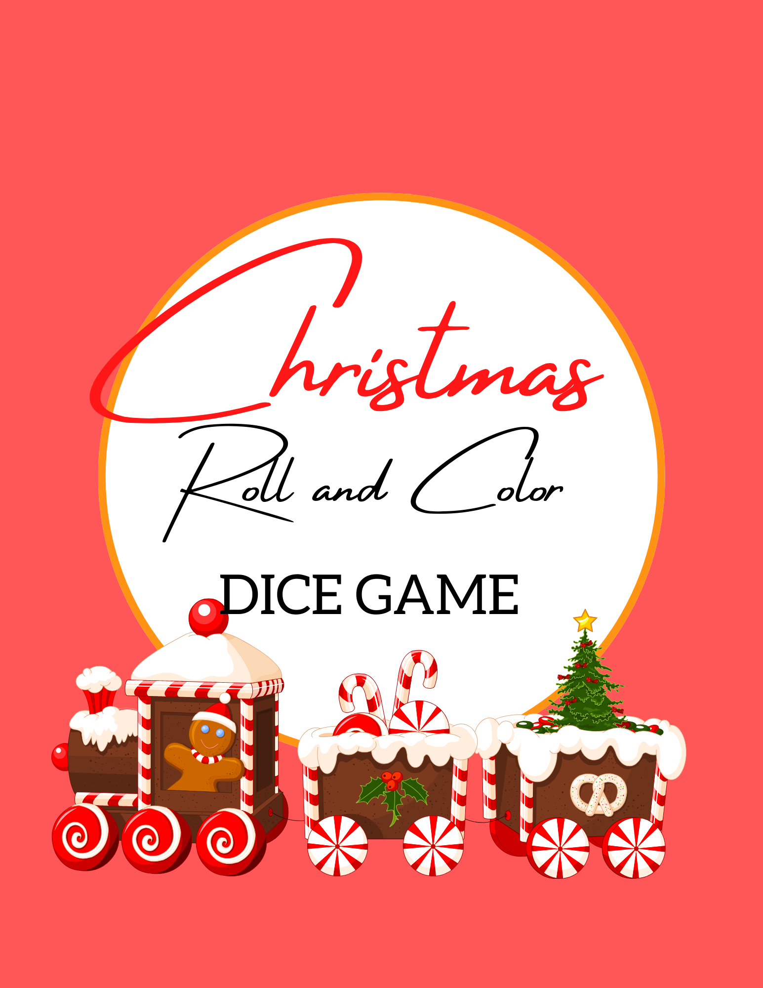 Christmas Roll and Color Dice Game – Wondermom Shop