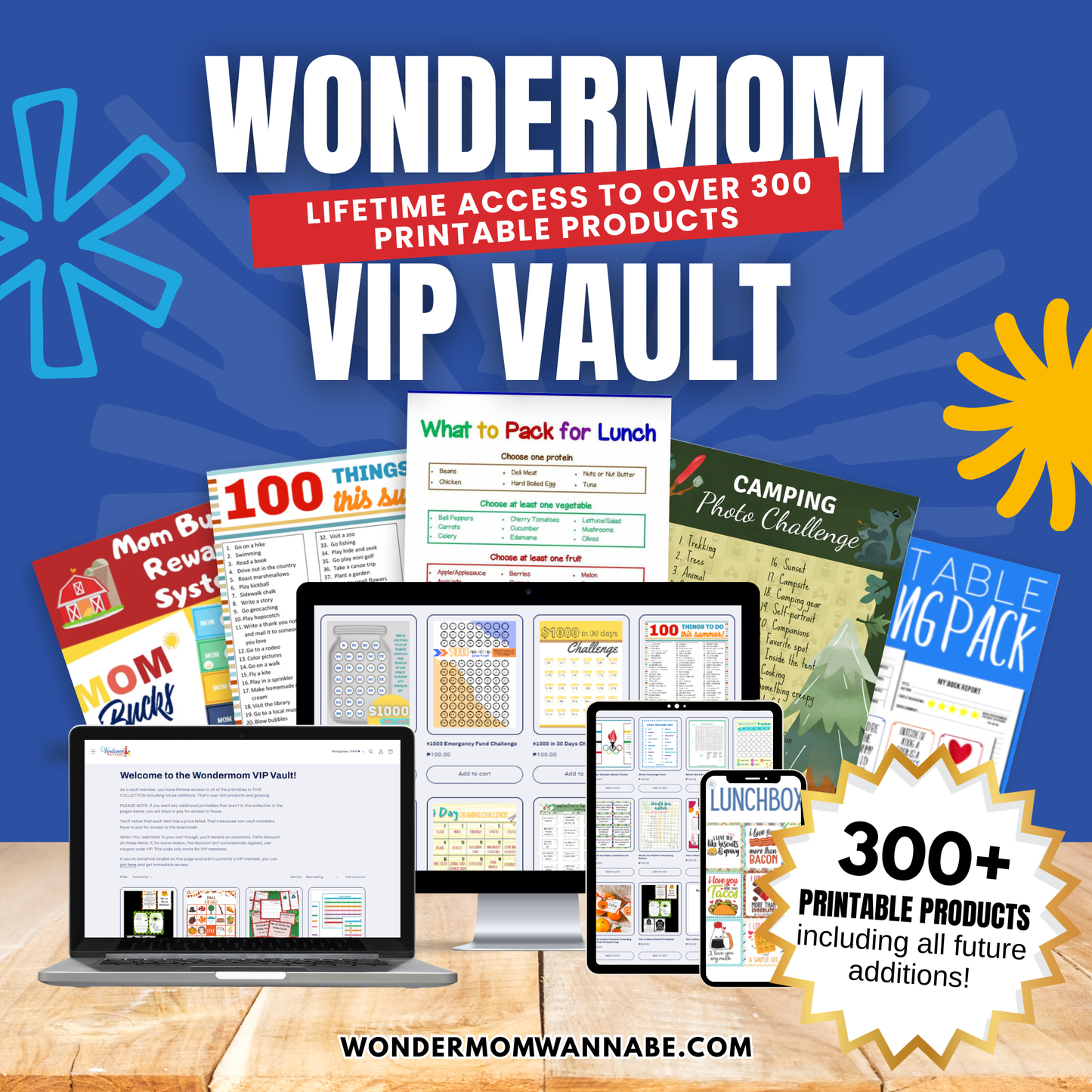VIP Vault – Lifetime Access to 300+ Printables