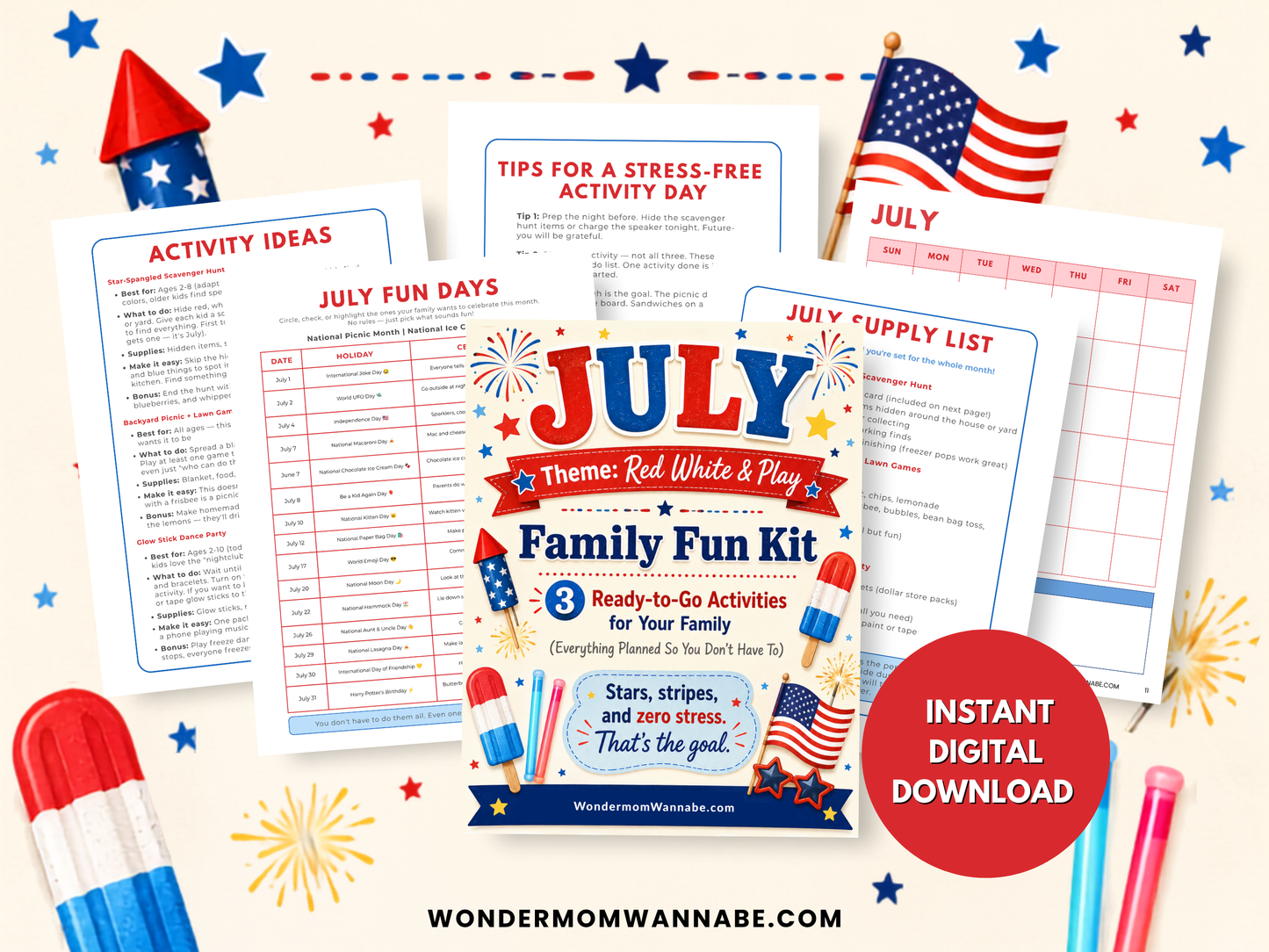 July Family Fun Kit