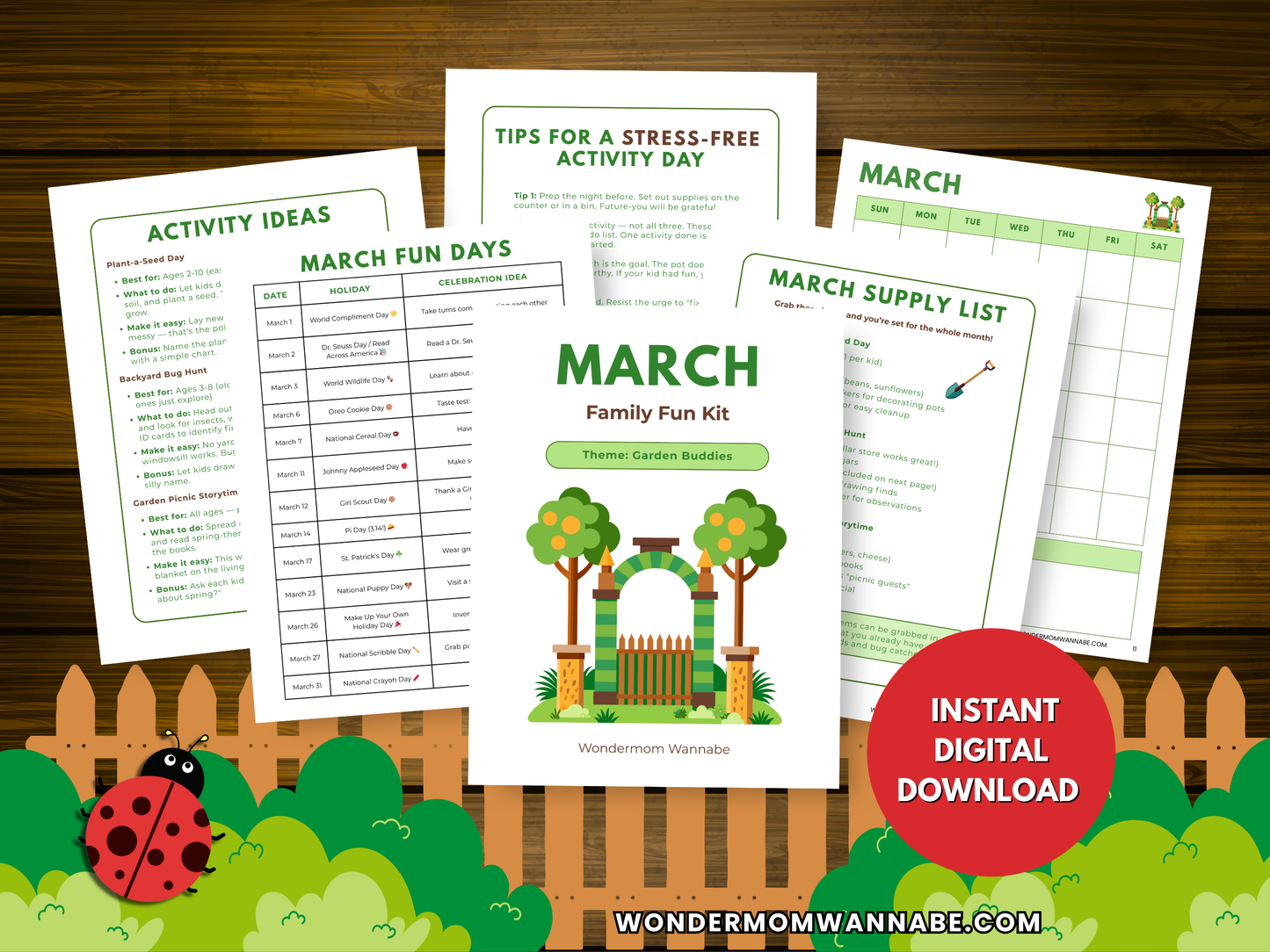 March Family Fun Kit