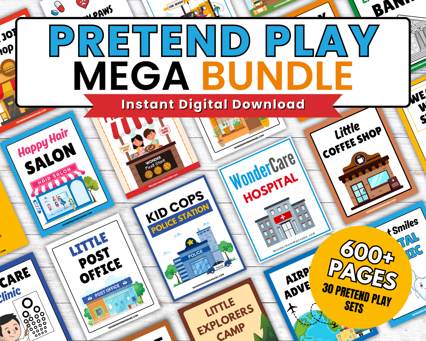 Pretend Play Mega Bundle