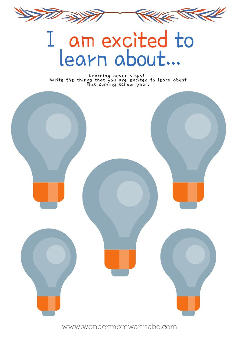 I am excited to learn about Back to School Prep Kit light bulbs from Wondermom Shop.