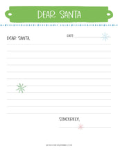 Load image into Gallery viewer, A The Most Wonderful Time of the Year Christmas Planner with a santa letter template for holiday prep from Wondermom Shop.
