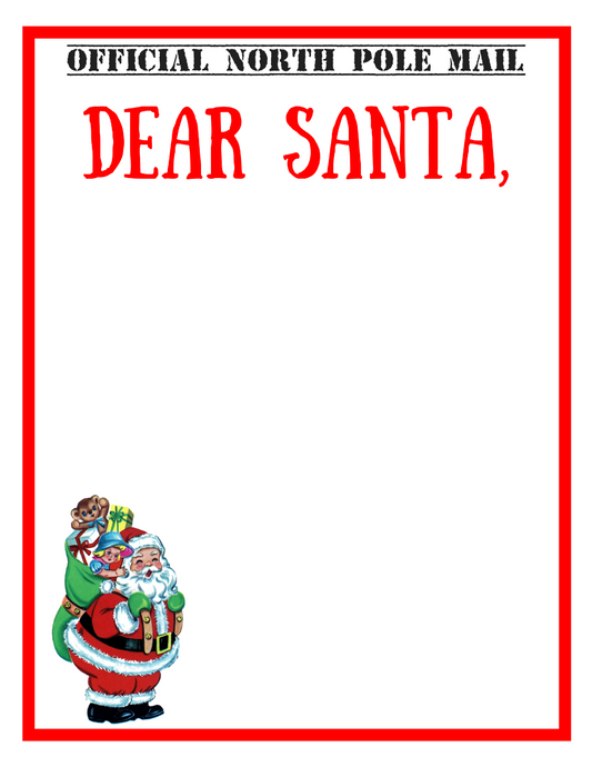 Santa Activity Kit for Kids