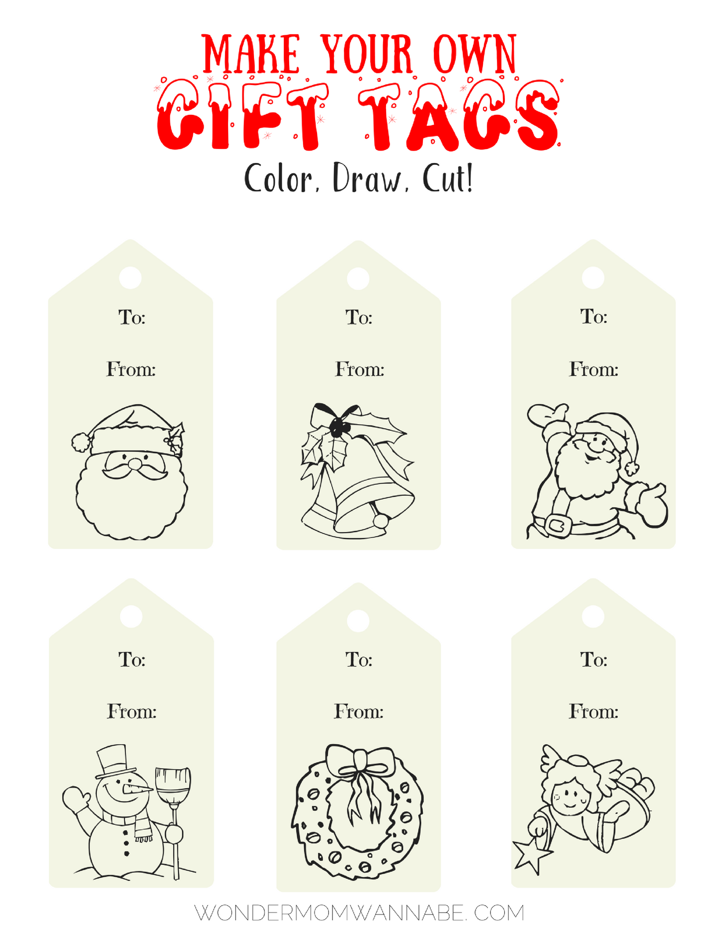 Santa Activity Kit for Kids