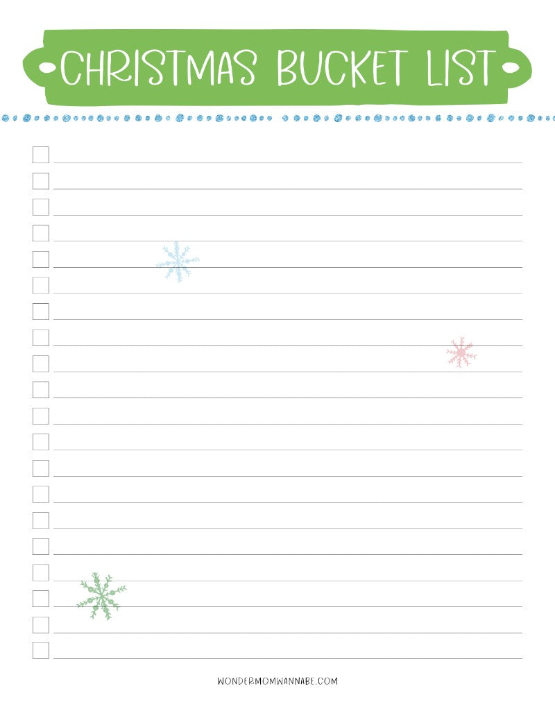 Wondermom Shop's The Most Wonderful Time of the Year Christmas Planner for holiday prep and menu planning.