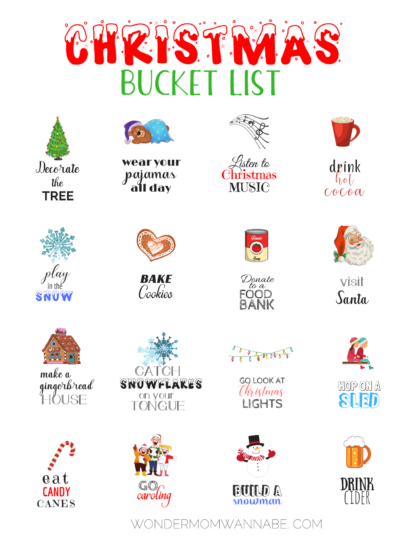 Santa Activity Kit for Kids