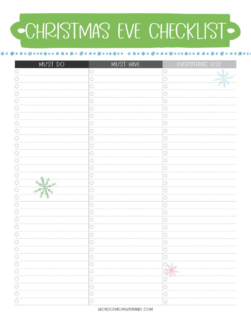 The Most Wonderful Time of the Year Christmas Planner by Wondermom Shop for holiday prep and menu planning.