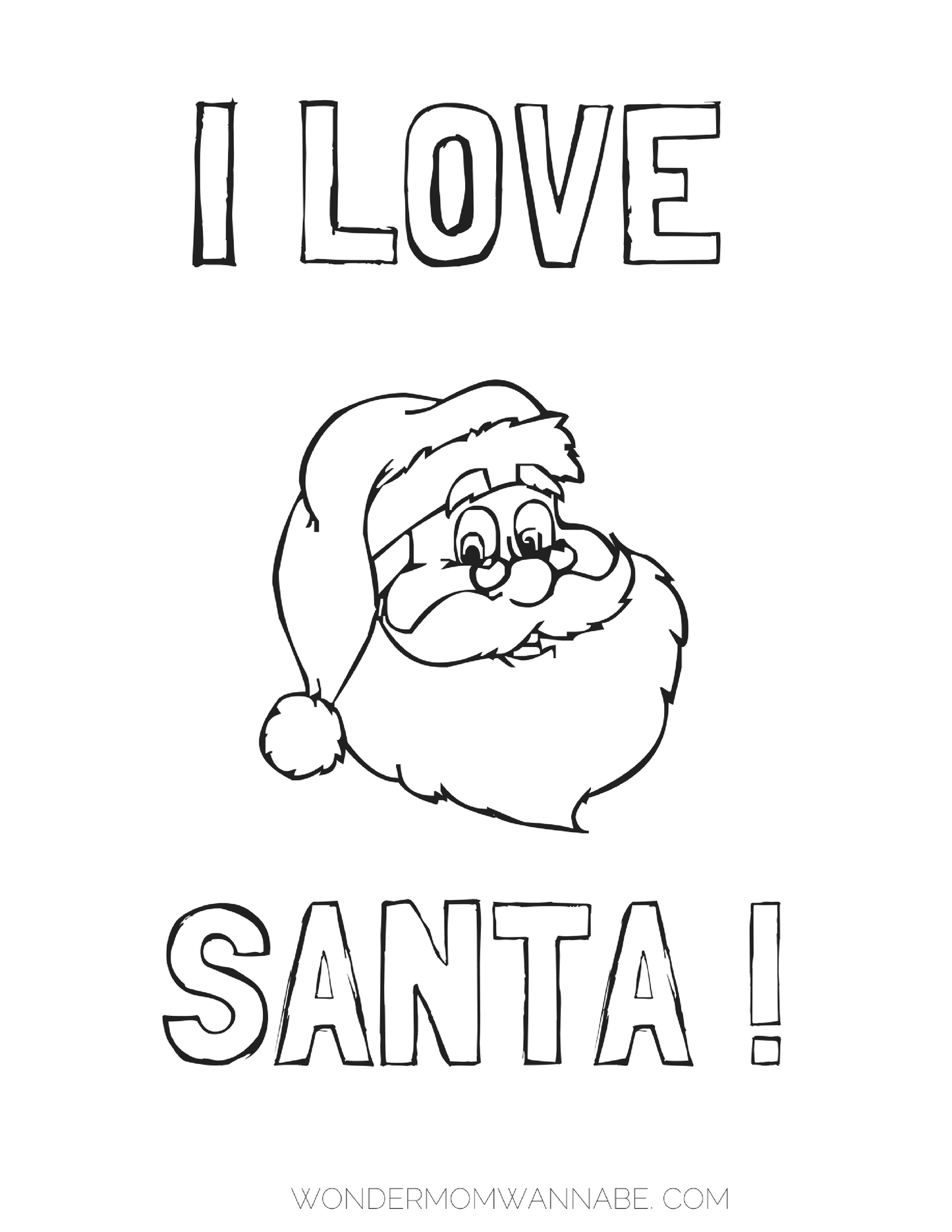 Santa Activity Kit for Kids