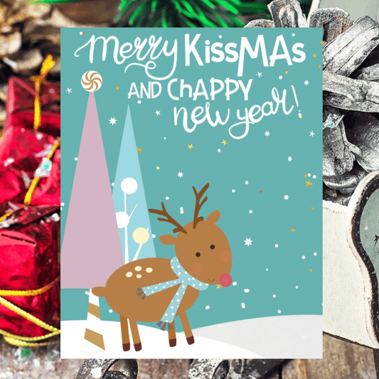 Christmas Chapstick Gift Tags