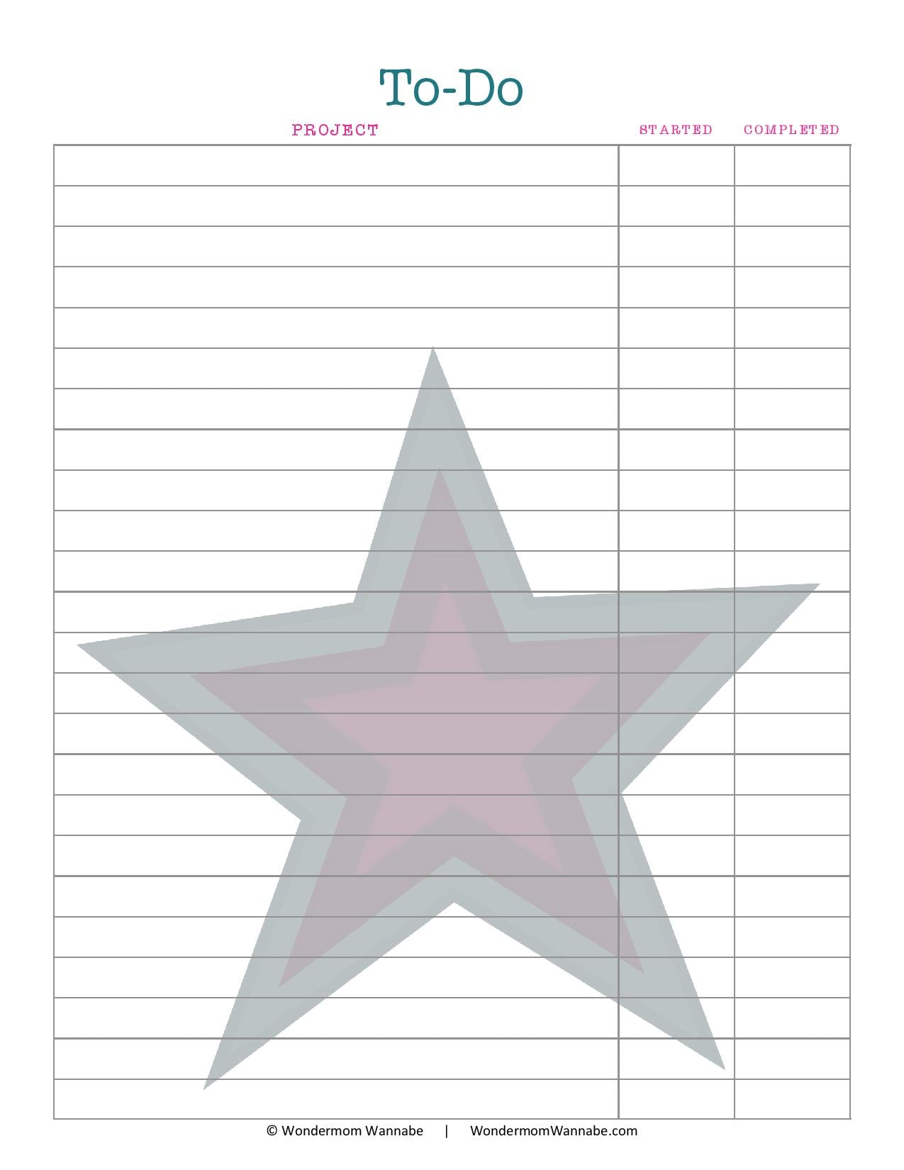 Printable Christmas Planner - Purple and Teal