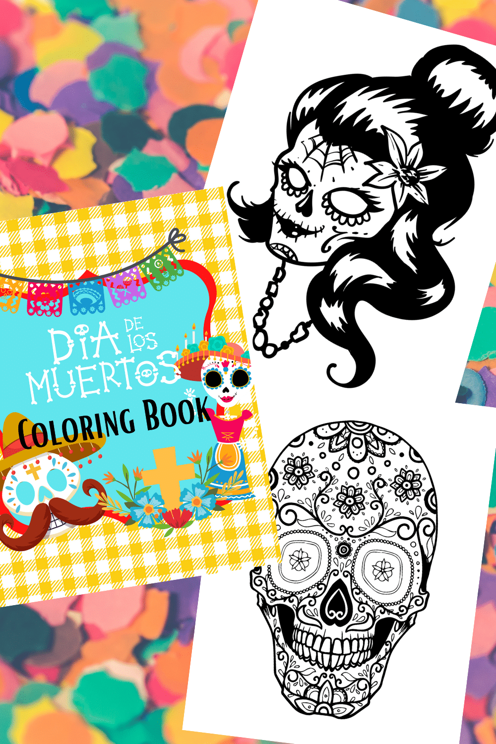 Dia De Los Muertos Coloring Book