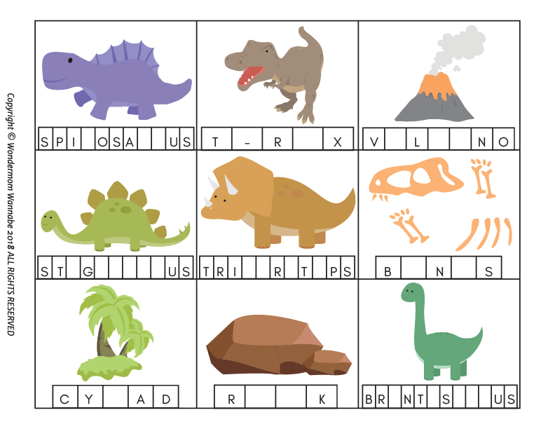 Dinosaur Activity Kit for Kids