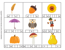 Load image into Gallery viewer, A Fall Activity Kit for Kids with pictures of leaves, acorns, and owls from Wondermom Shop.
