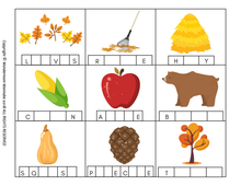 Load image into Gallery viewer, A printable Fall activity kit, the Wondermom Shop Fall Activity Kit for Kids, featuring pictures of fall leaves and animals for kids.

