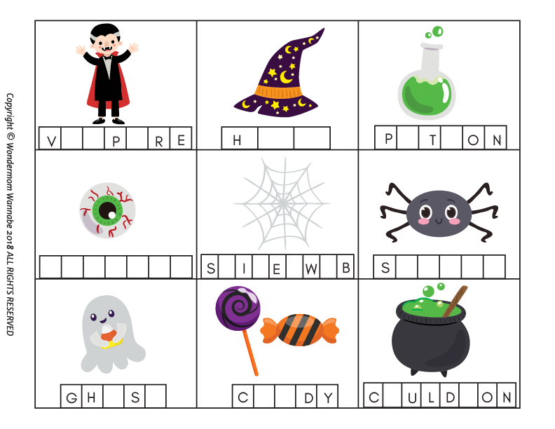 Halloween Activity Kit for Kids