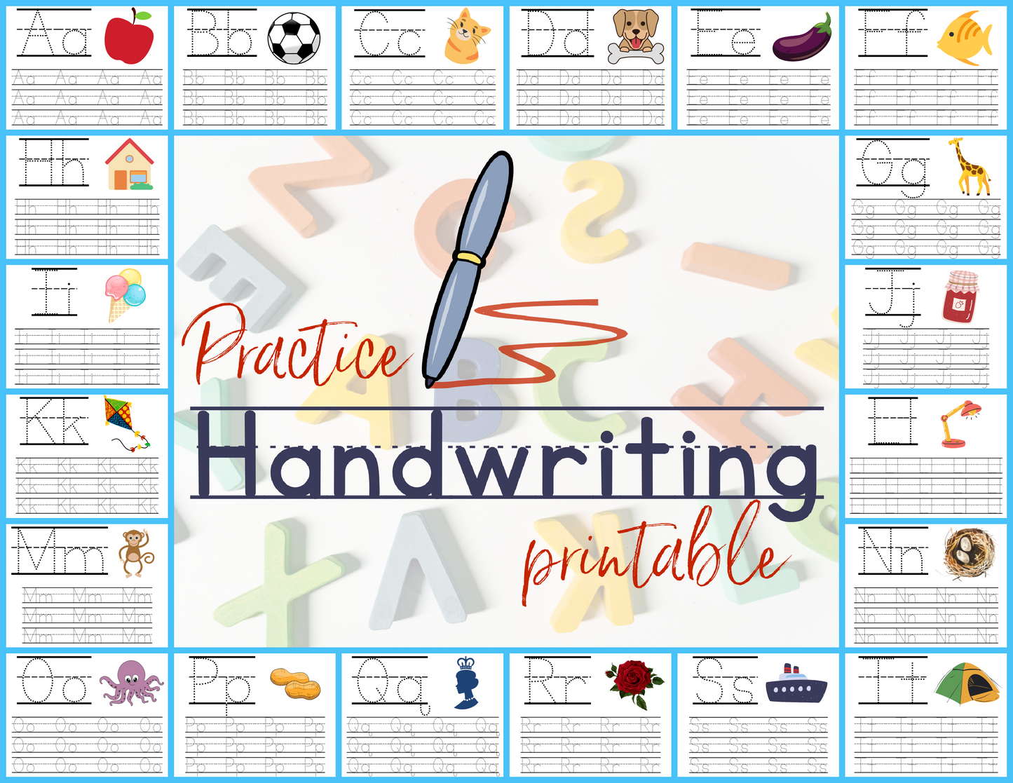 Handwriting Practice Workbook