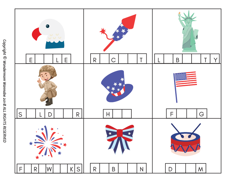 Independence Day Activity Kit for Kids