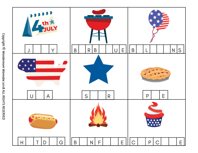 Independence Day Activity Kit for Kids
