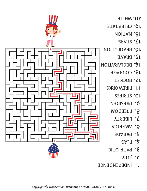 Independence Day Activity Kit for Kids