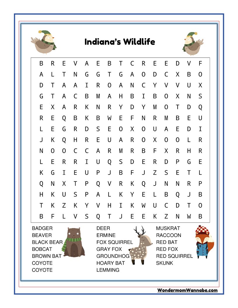Indiana Travel Guide and Activity Kit for Kids