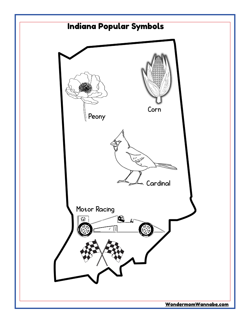 Indiana Travel Guide and Activity Kit for Kids