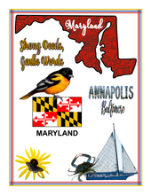 Load image into Gallery viewer, Maryland Travel Guide and Activity Kit for Kids
