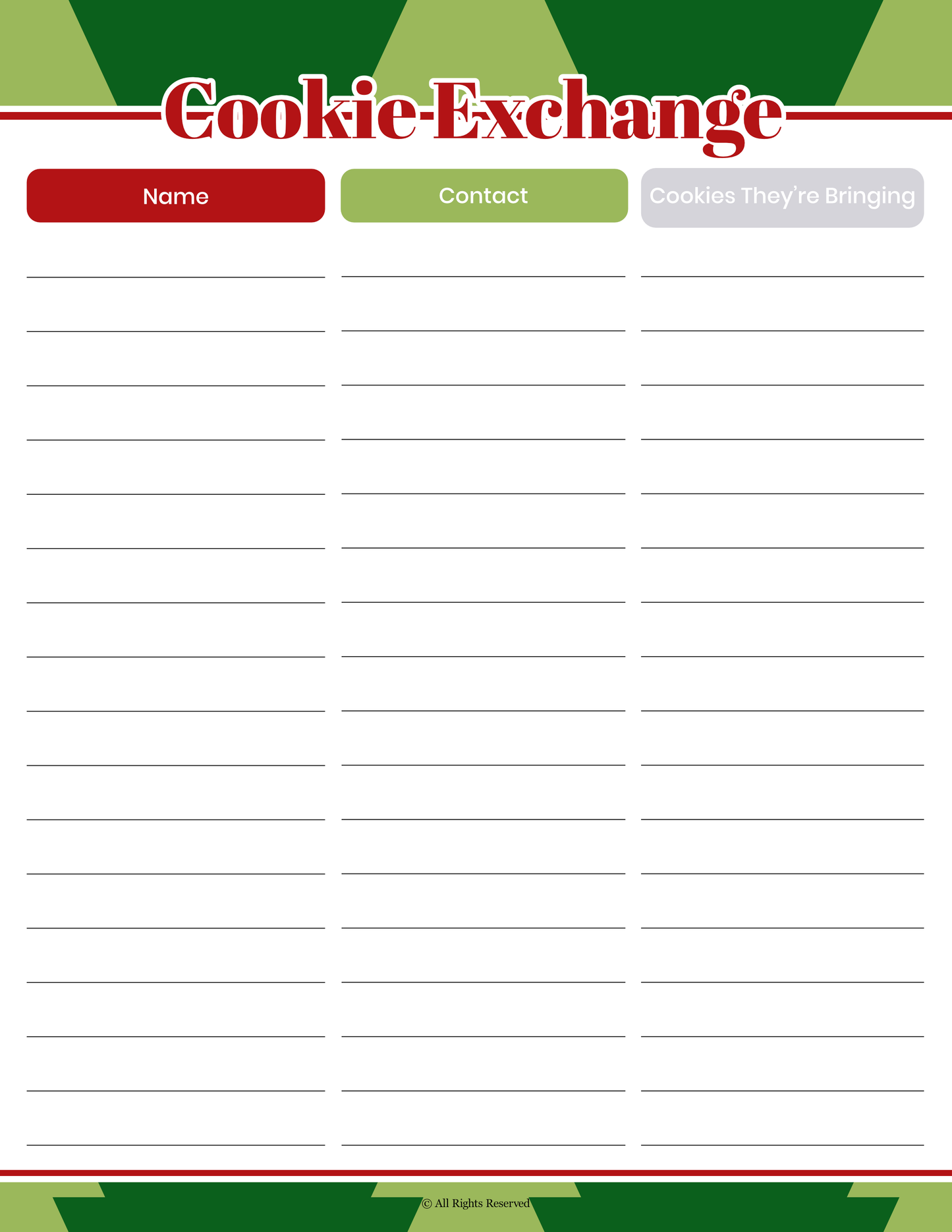My Christmas Planner