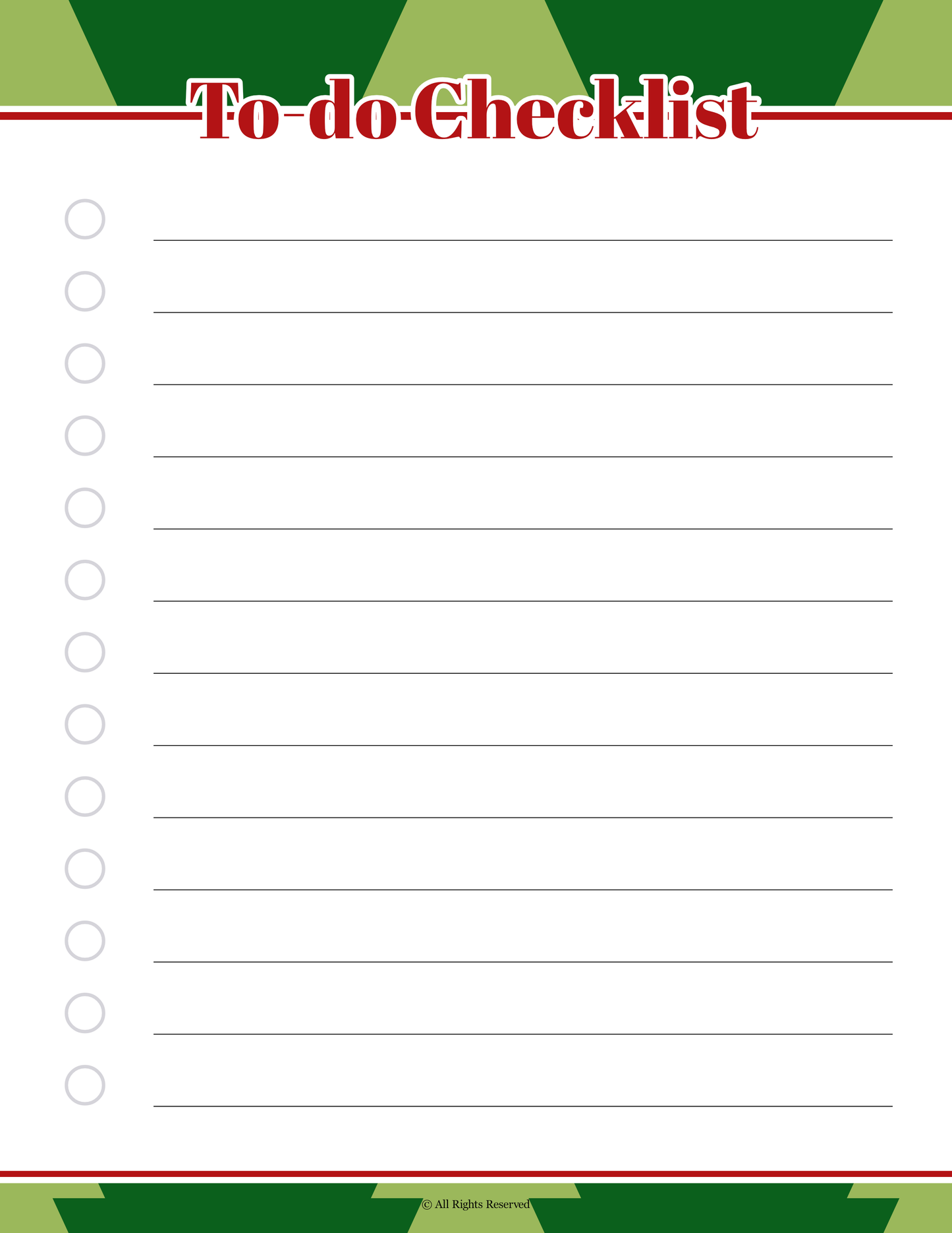 My Christmas Planner