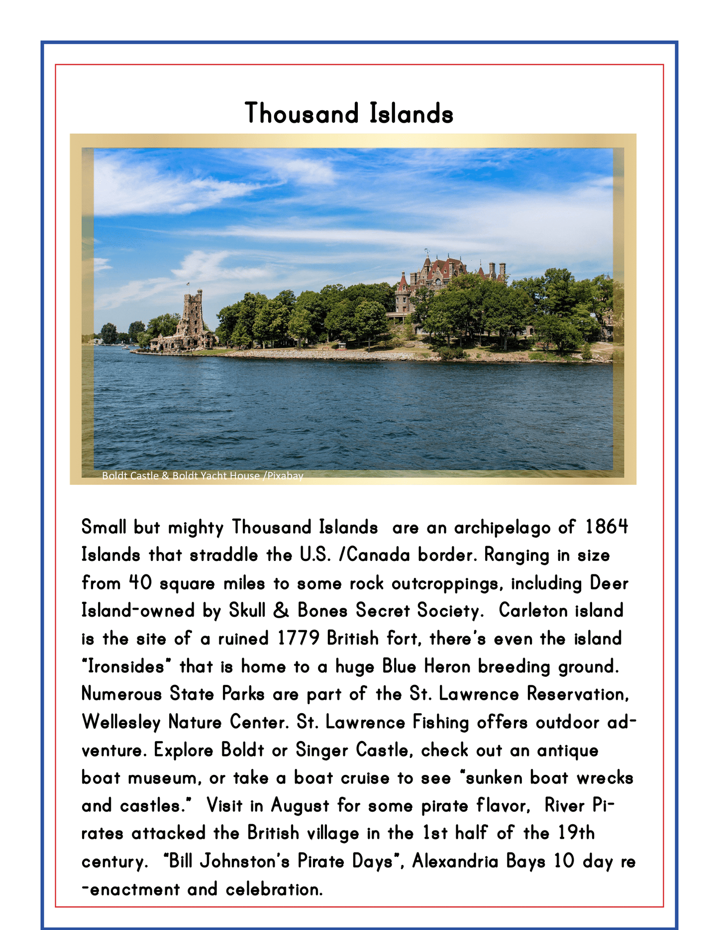 Upstate New York Travel Guide and Activity Kit for Kids
