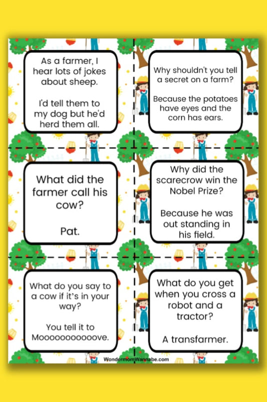 Farm Jokes for Kids