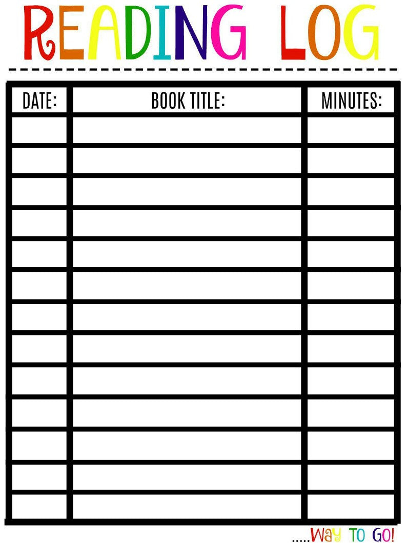 This printable Reading Log for Kids template is a digital product designed to motivate kids, brought to you by VIP Vault.