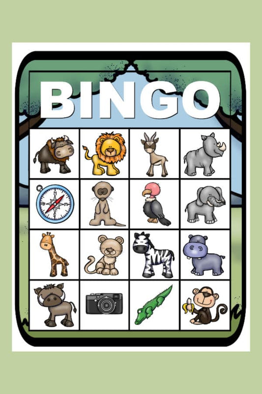 Safari Bingo