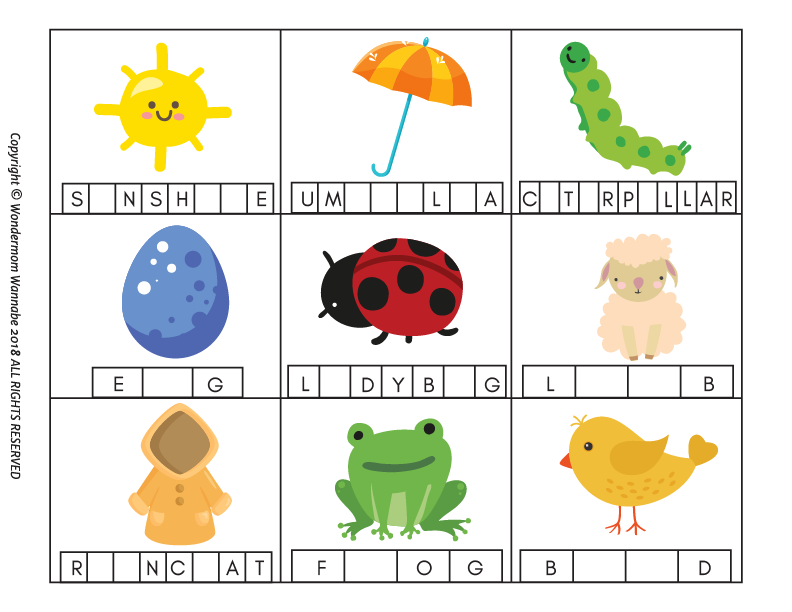 Spring Activity Kit for Kids