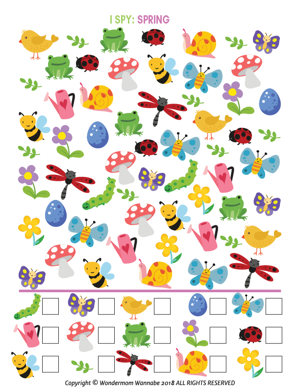 Spring Activity Kit for Kids