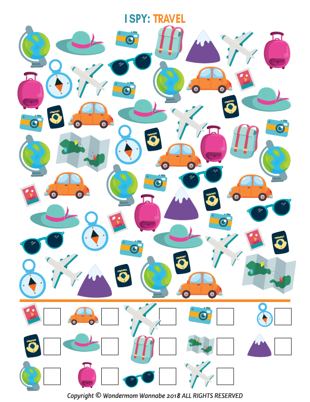 Travel Activity Kit for Kids