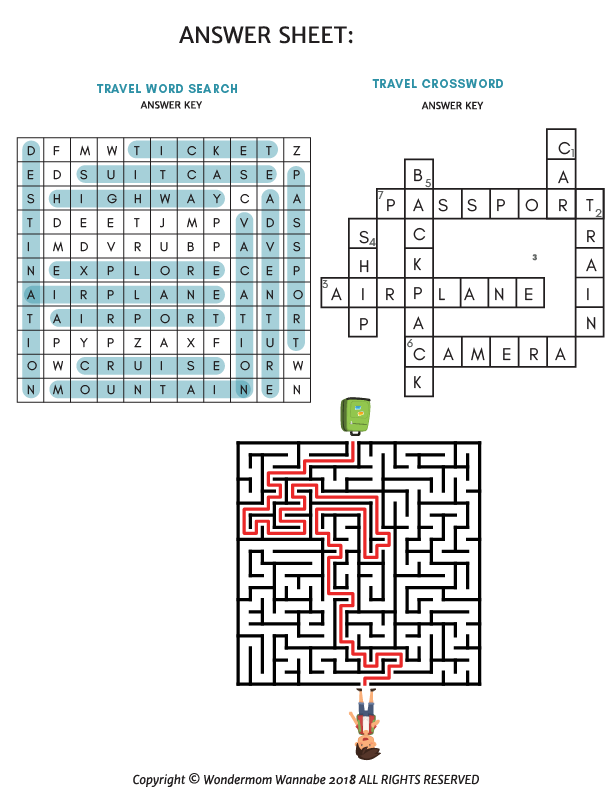 Travel Activity Kit for Kids