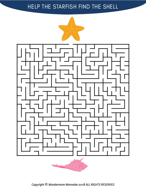 Under the Sea Activity Kit for Kids