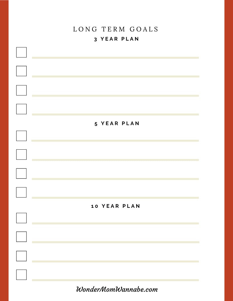 A printable Ultimate Prepper Guide from Wondermom Shop for long term goals and a 3-year plan to prepare for emergencies.