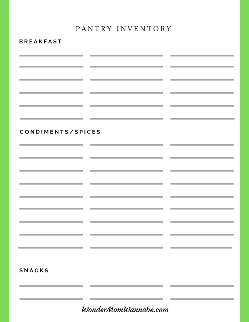 A printable Ultimate Prepper Guide for emergencies and pantry inventory from Wondermom Shop.