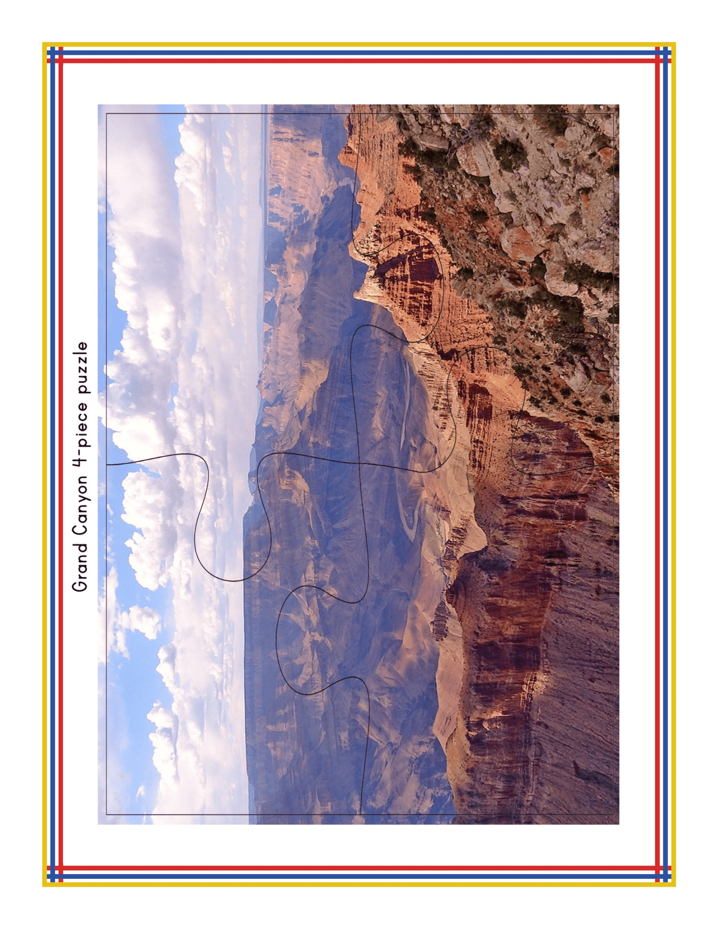 Image of a travel guide and activity kit for kids featuring engaging content, with the title "Arizona Travel Guide and Activity Kit for Kids" written along the left side border. Perfect for anyone seeking inspiration from Arizona travel guides or looking to enrich their Grand Canyon information.