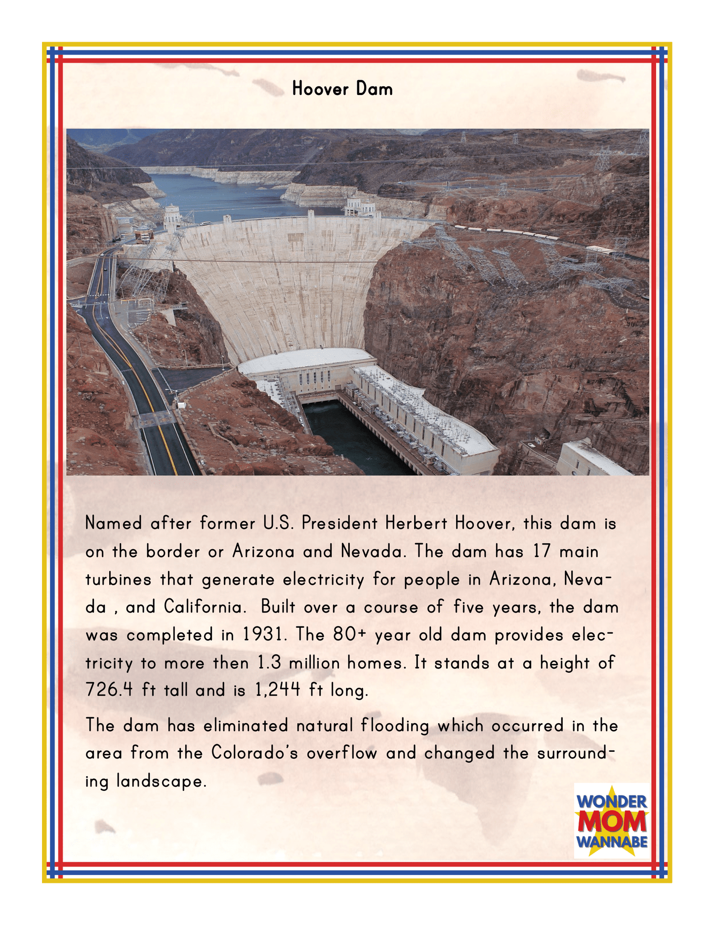 Arizona Travel Guide and Activity Kit for Kids
