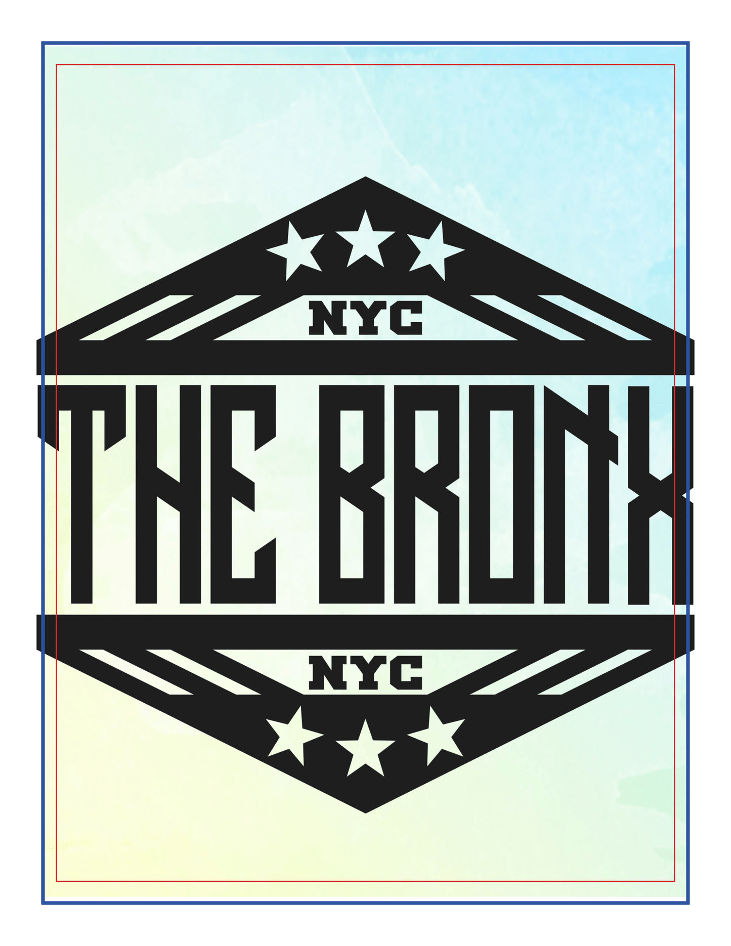 Check out the New York City Travel Guide and Activity Kit for Kids by Wondermom Shop, featuring a black geometric sign with "The Bronx" and "NYC" on a light gradient background—an essential item for families exploring Manhattan Points of Interest.