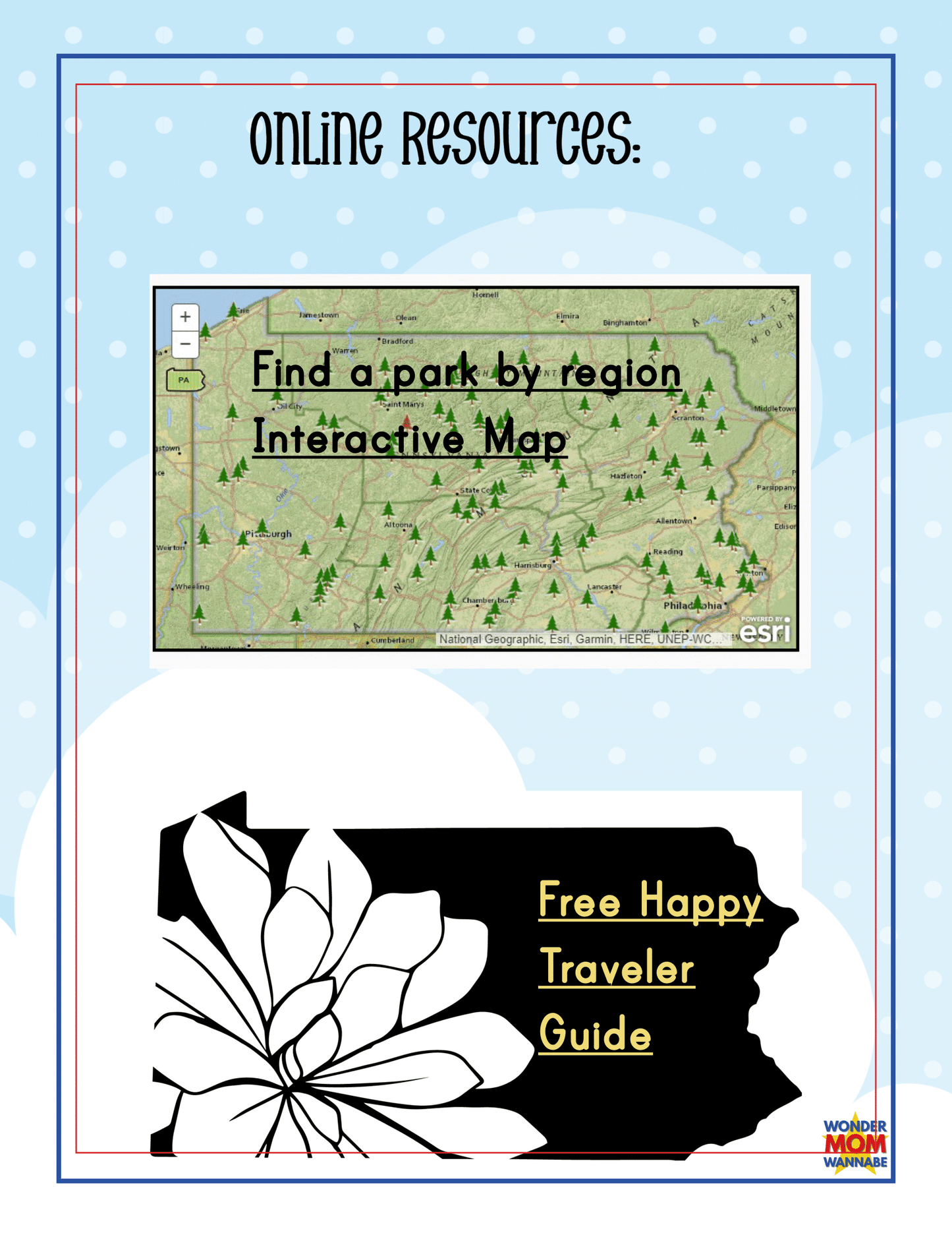 Pennsylvania Travel Guide and Activity Kit for Kids