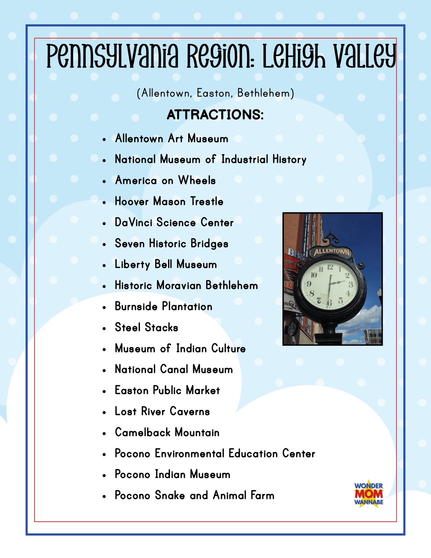 Pennsylvania Travel Guide and Activity Kit for Kids