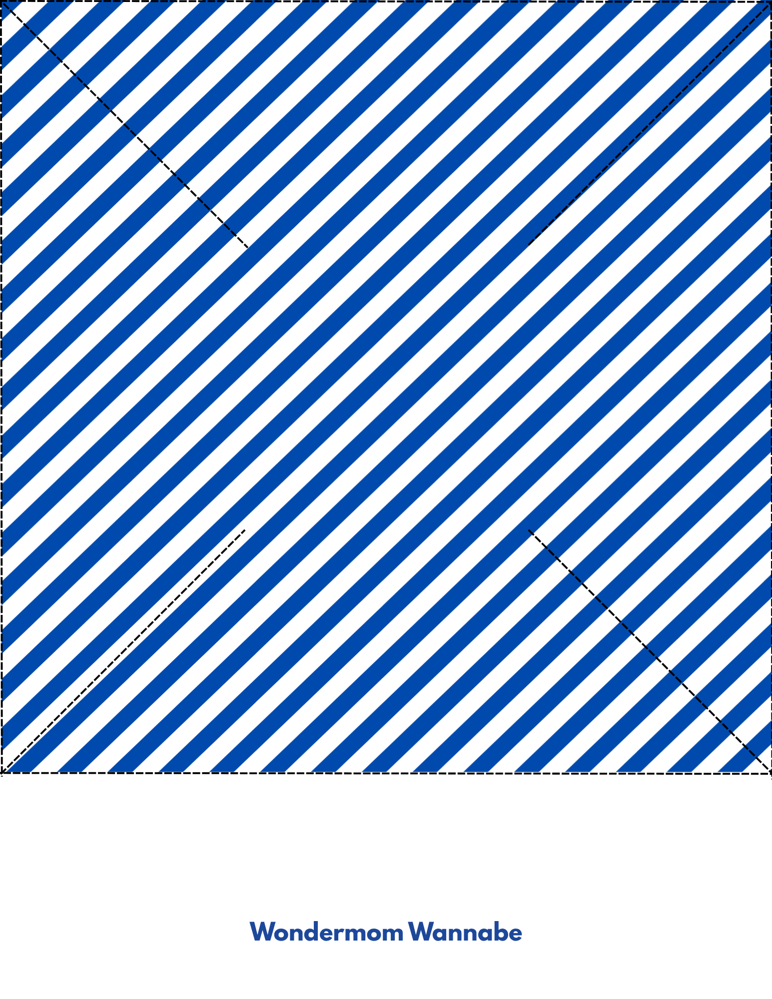 A white rectangle with diagonal blue stripes and dashed border, “Wondermom Shop” below—ideal for displaying the "Easy 4th of July Pinwheel Craft for Kids" printable or sparking creative holiday crafts.
