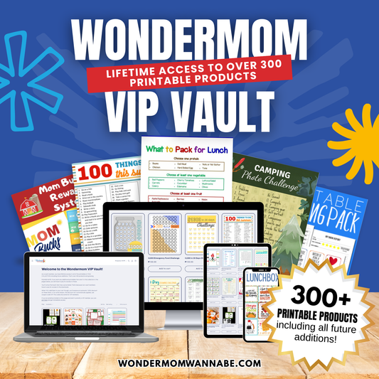VIP Vault – Lifetime Access to 300+ Printables