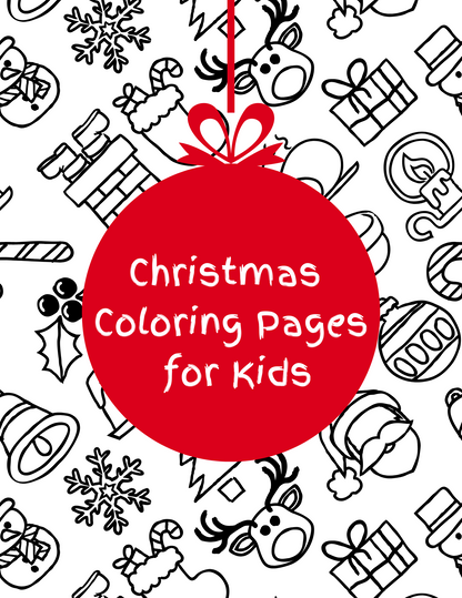 Printable Wondermom Shop Christmas coloring pages for kids.