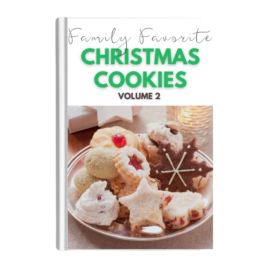 Discover the ultimate collection of Christmas cookies in our digital cookbook, "Family's Favorite Christmas Cookies Digital Cookbook Volume 2" by Wondermom Wannabe.