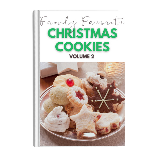 Discover the ultimate collection of Christmas cookies in our digital cookbook, "Family's Favorite Christmas Cookies Digital Cookbook Volume 2" by Wondermom Wannabe.